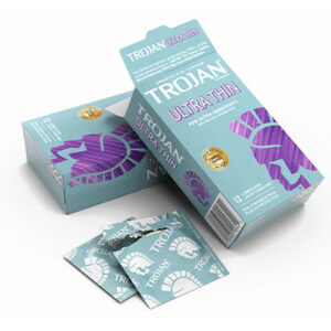 sản phẩm trojan ultra condoms - 12 pack